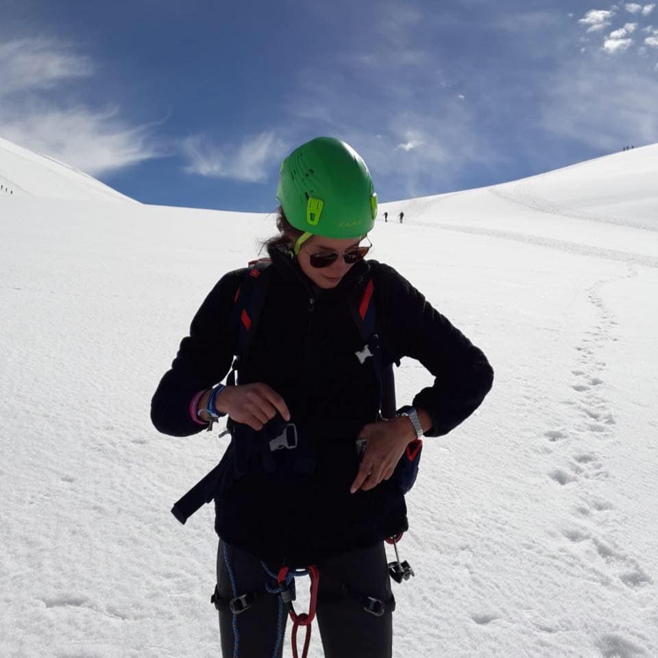 Laura Santino poses in undated photo. She died in an avalanche in South Tyrol, Italy, on Saturday, 21 March 2026. Note: Private photo. (Newsflash)