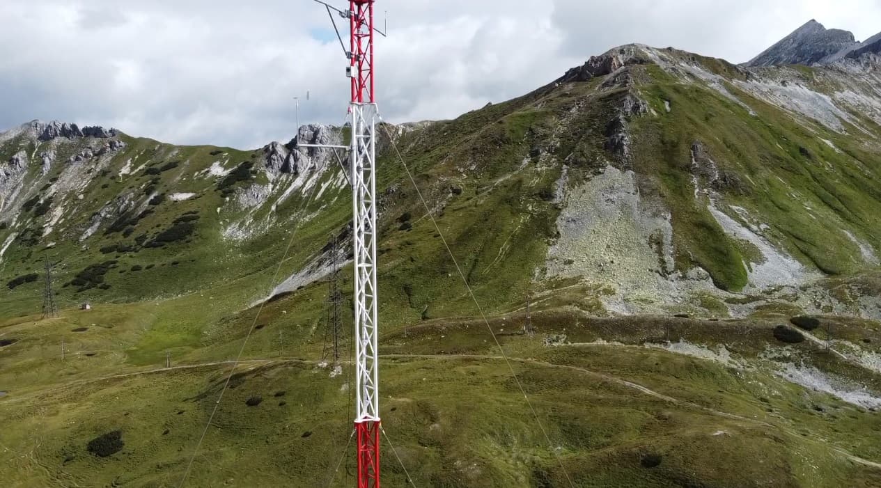 Illustrative image shows the Windsfeld area in Austria, undated. Note: Image is a screenshot from video. (Newsflash/NX)